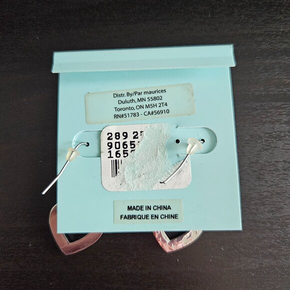 Maurices Heart Earrings - Picture 2 of 2